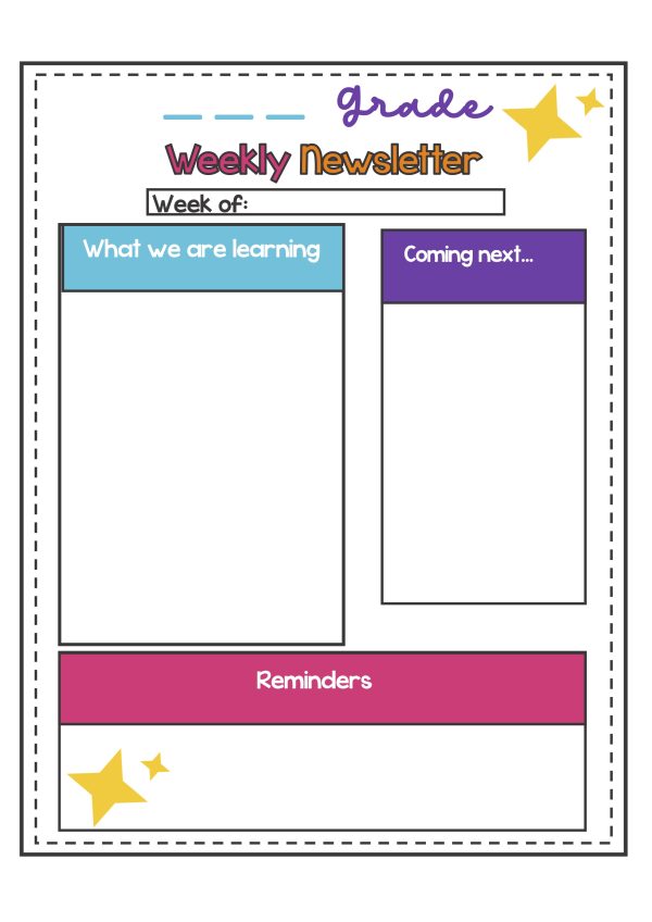 Weekly Newsletter